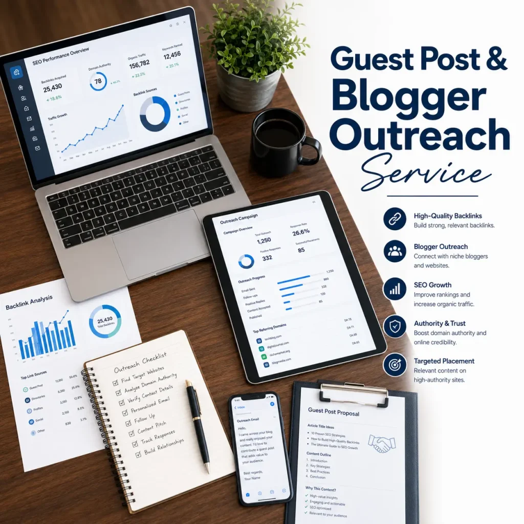Guest Post & Blogger Outreach Service: Complete 2026 Guide