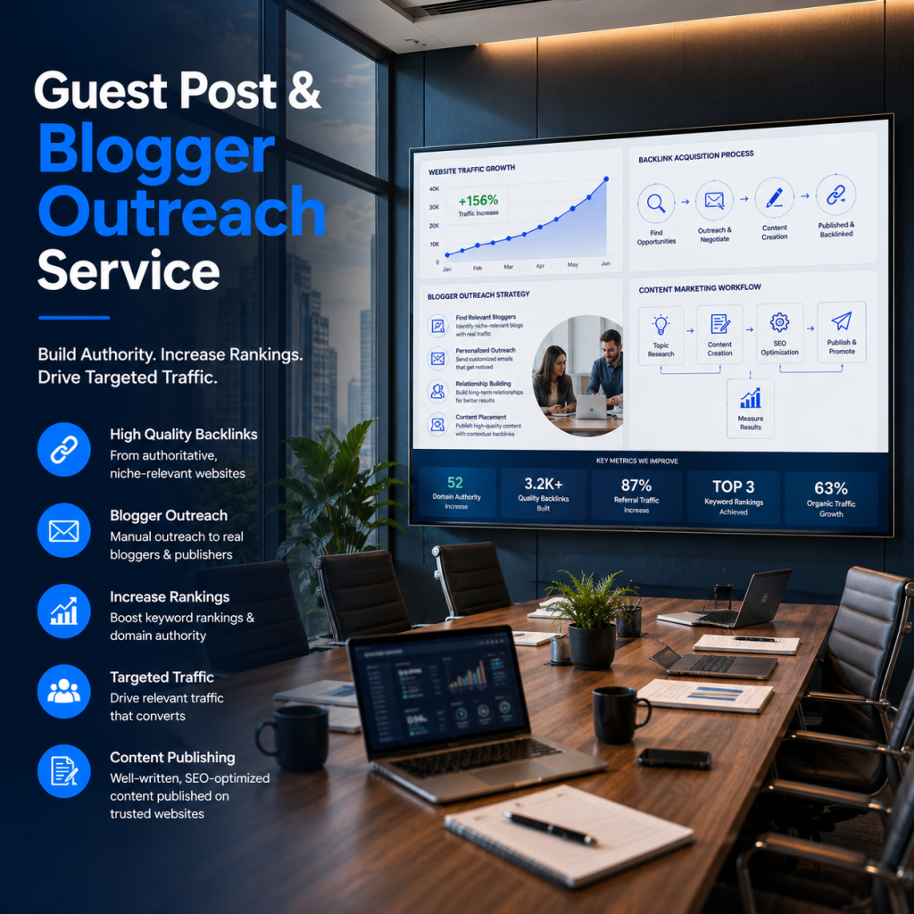 Guest Post & Blogger Outreach Service: Complete 2026 Guide