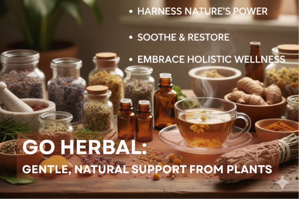 Go Herbal: Gentle, Natural Support from Plants