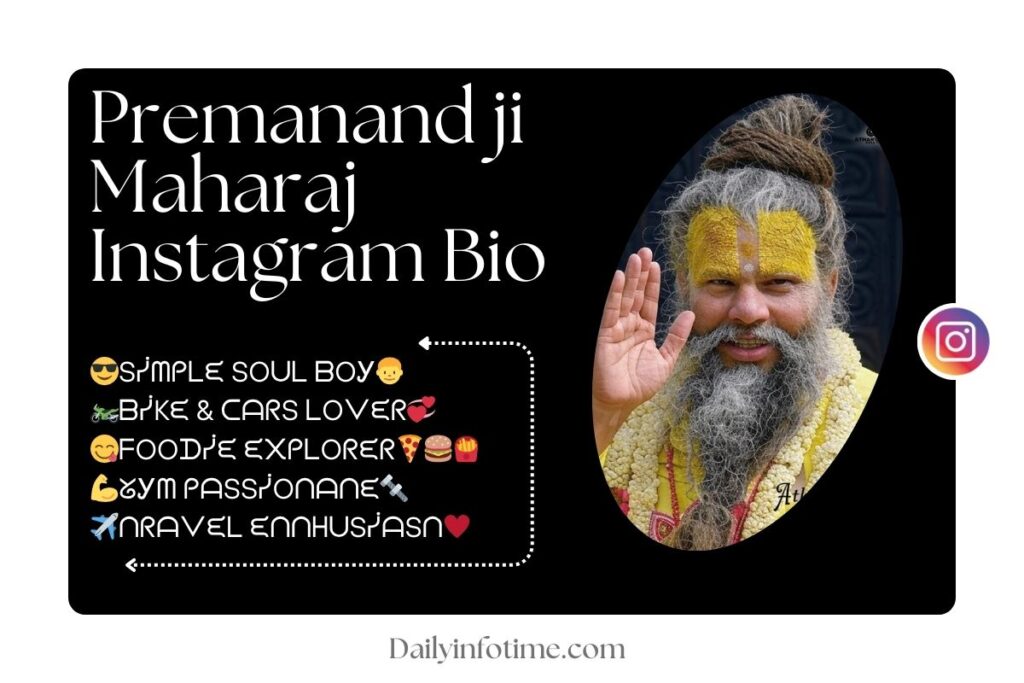 Best Premanand ji Maharaj Instagram Bio