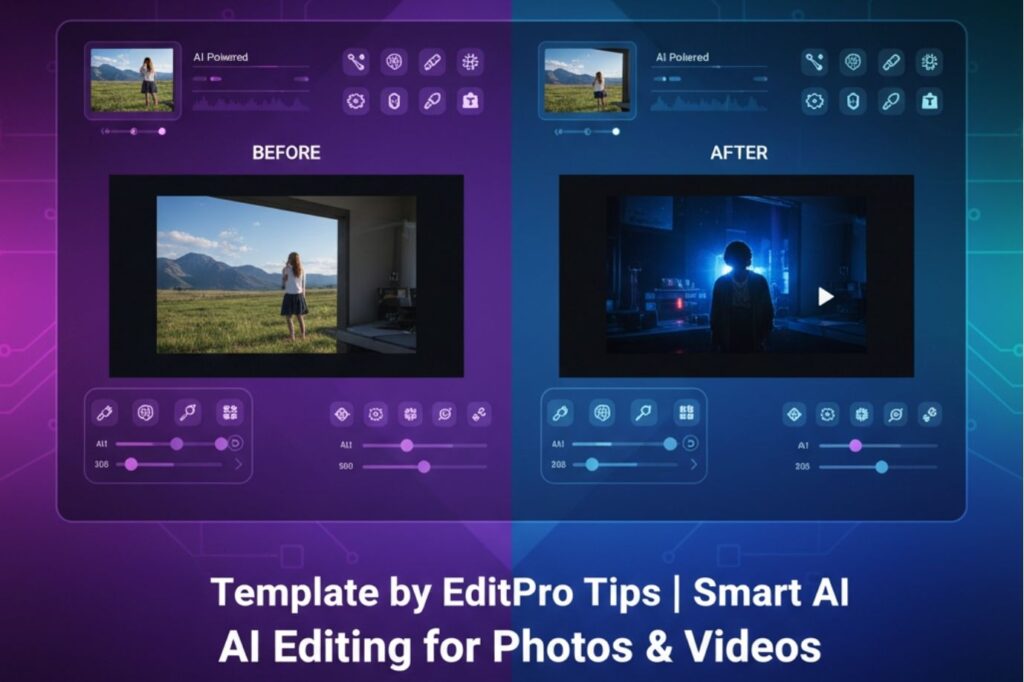 AI-Powered Smart Editing with Template by EditPro Tips