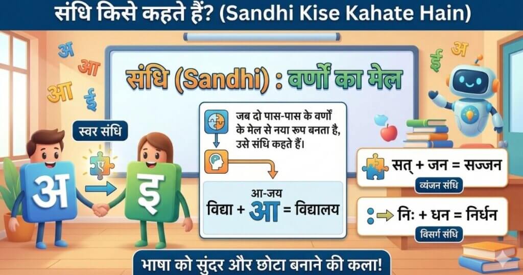 Sandhi kise kahate hain